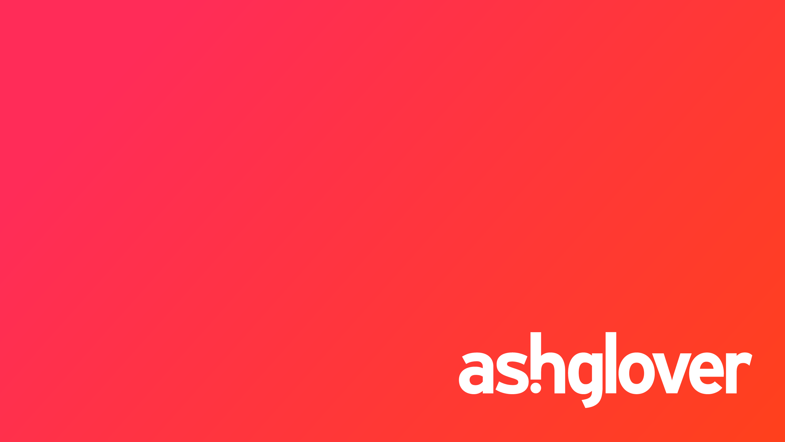 Ash Glover Design logo